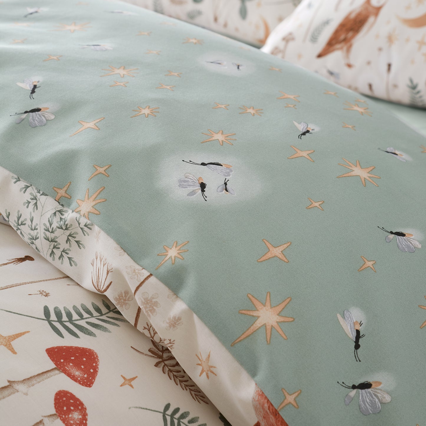 Enchanted Twilight Natural Duvet Cover Set - Catherine Lansfield
