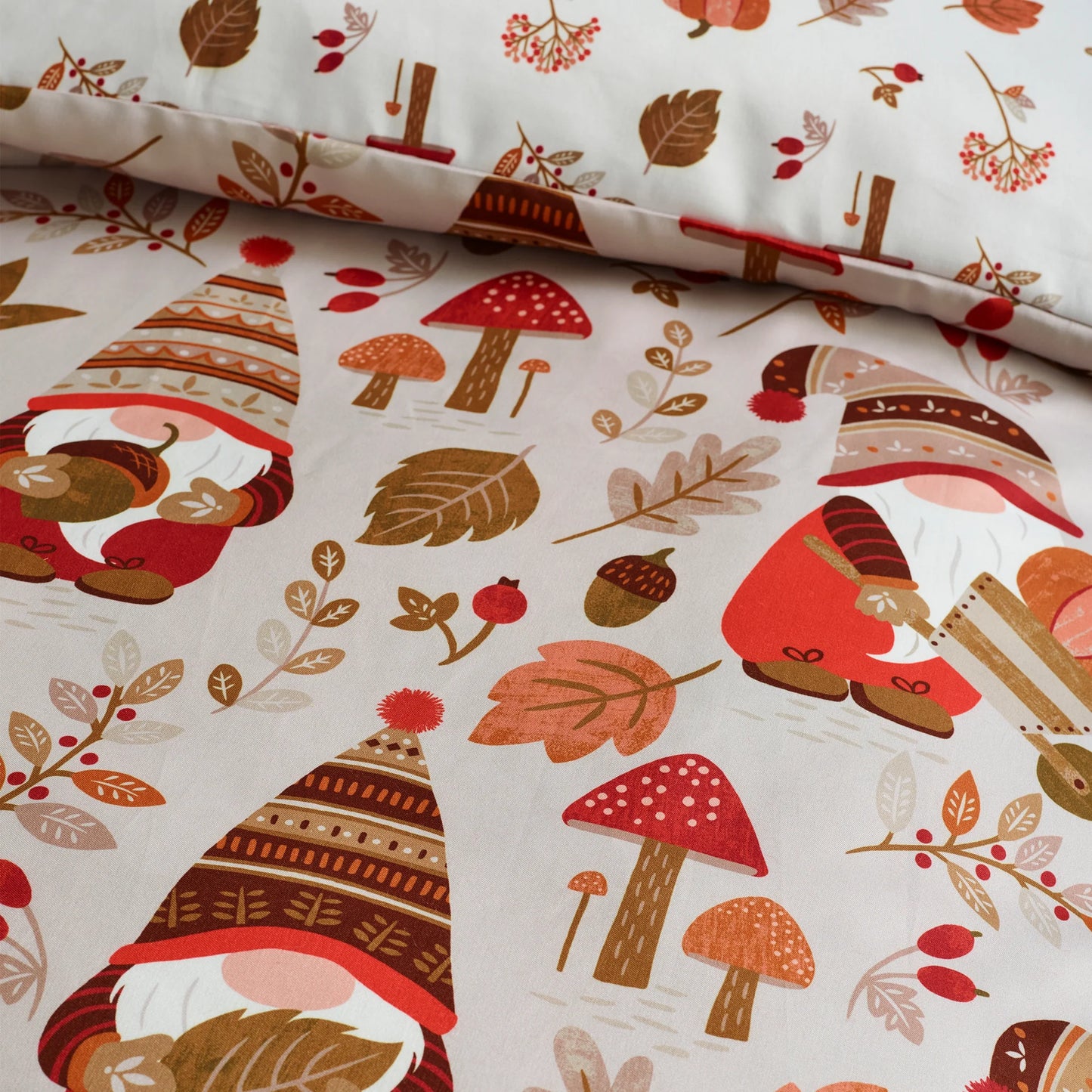 Woodland Gonks So Soft Reversible Bedding Set