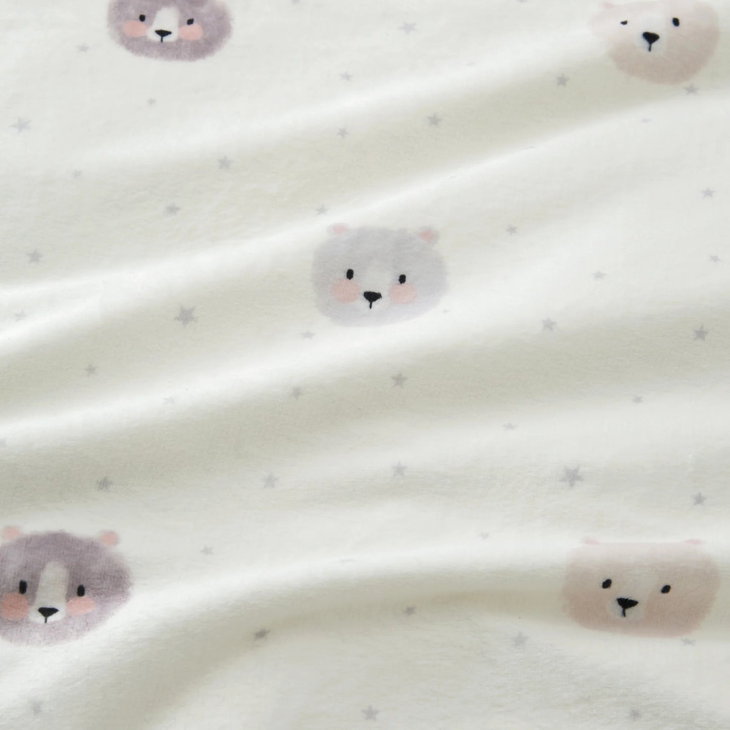 Natural Cosy Bear So Soft Duvet Cover Set by Catherine Lansfield