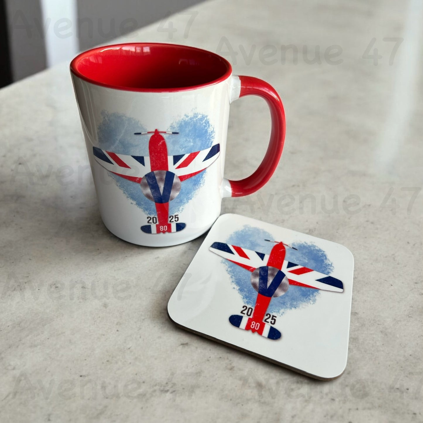 VE Day 80th Anniversary Mug & Coaster Sets