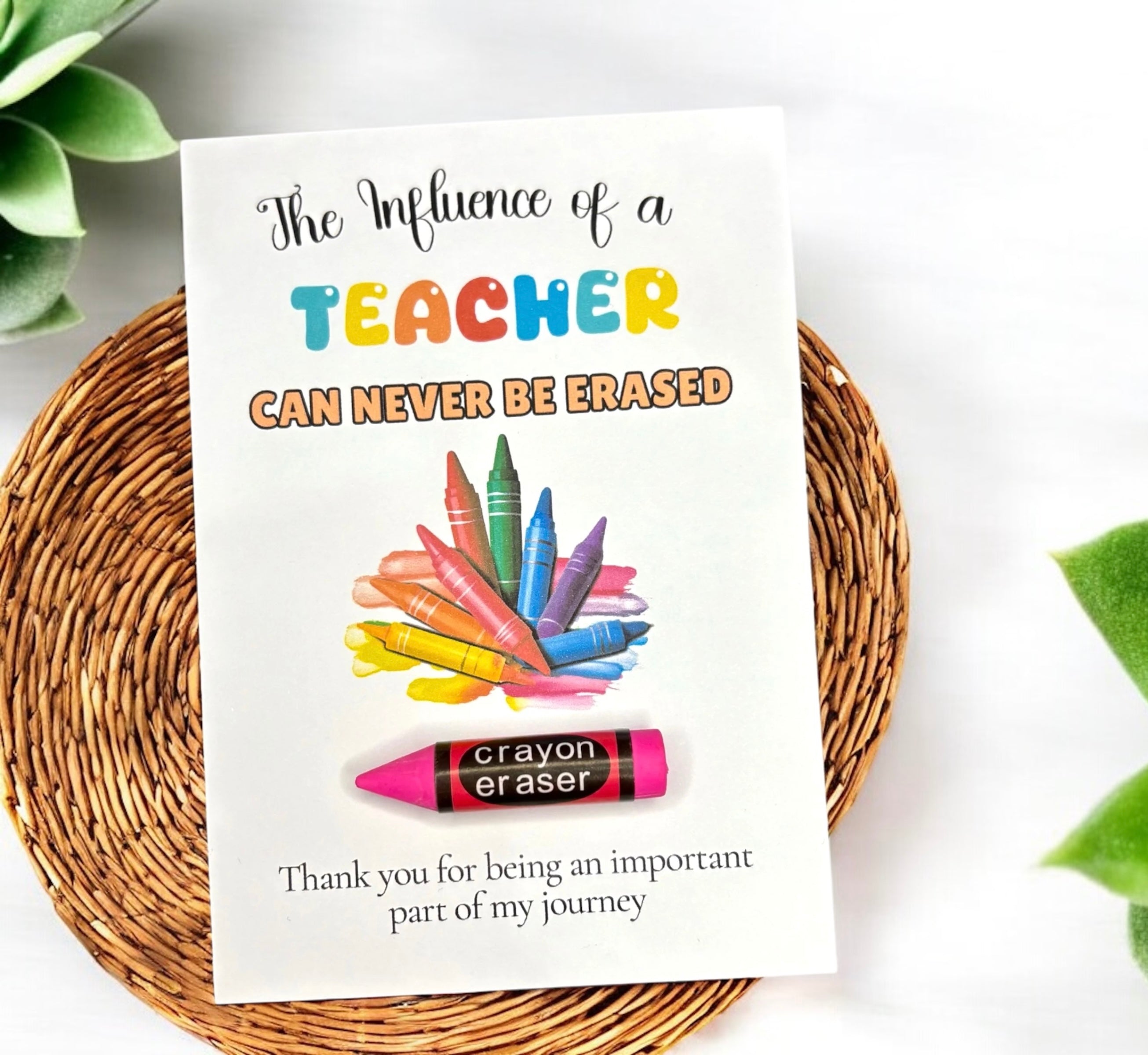 Teacher Appreciation Card