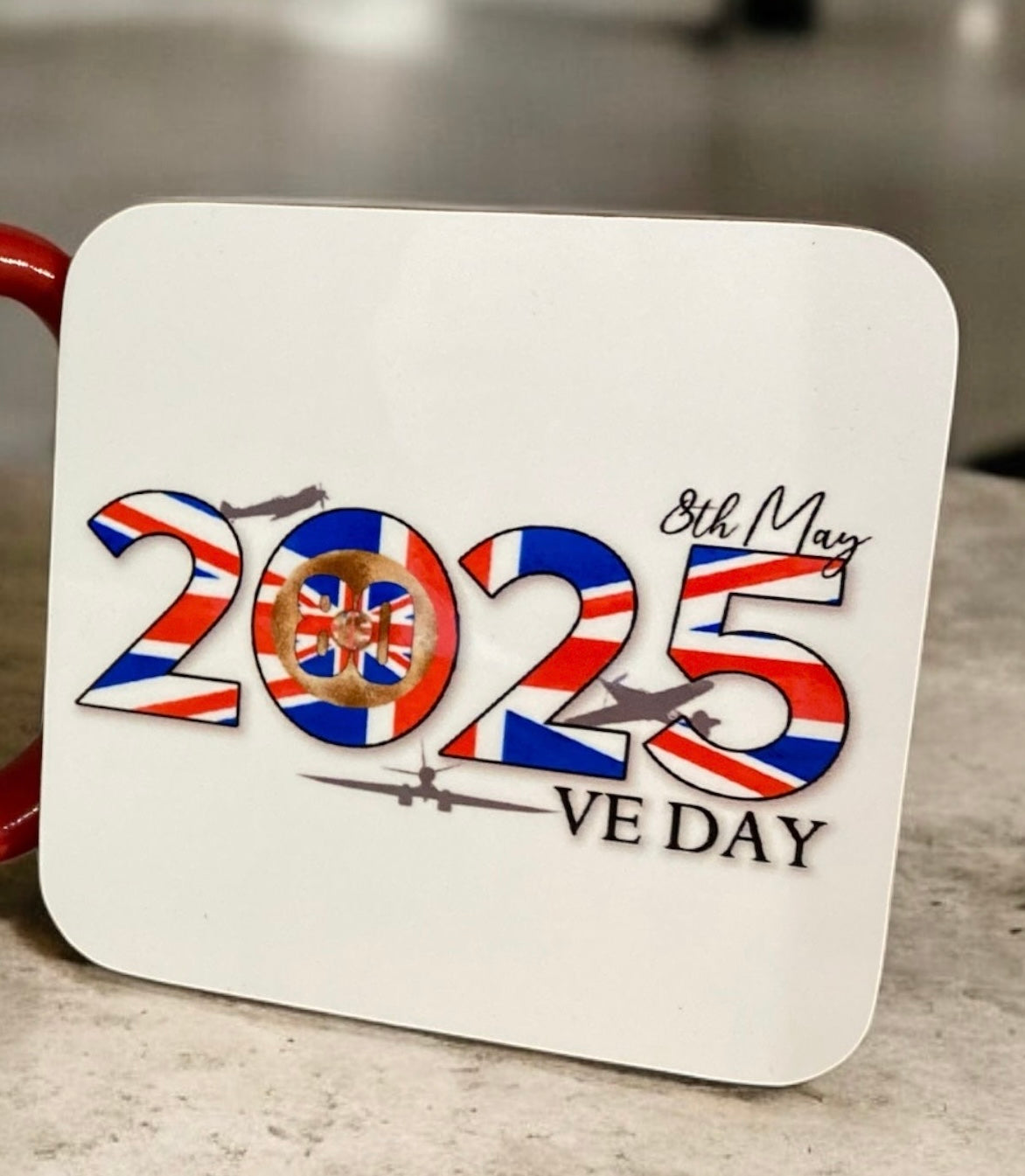 VE Day 80th Anniversary Mug & Coaster Sets