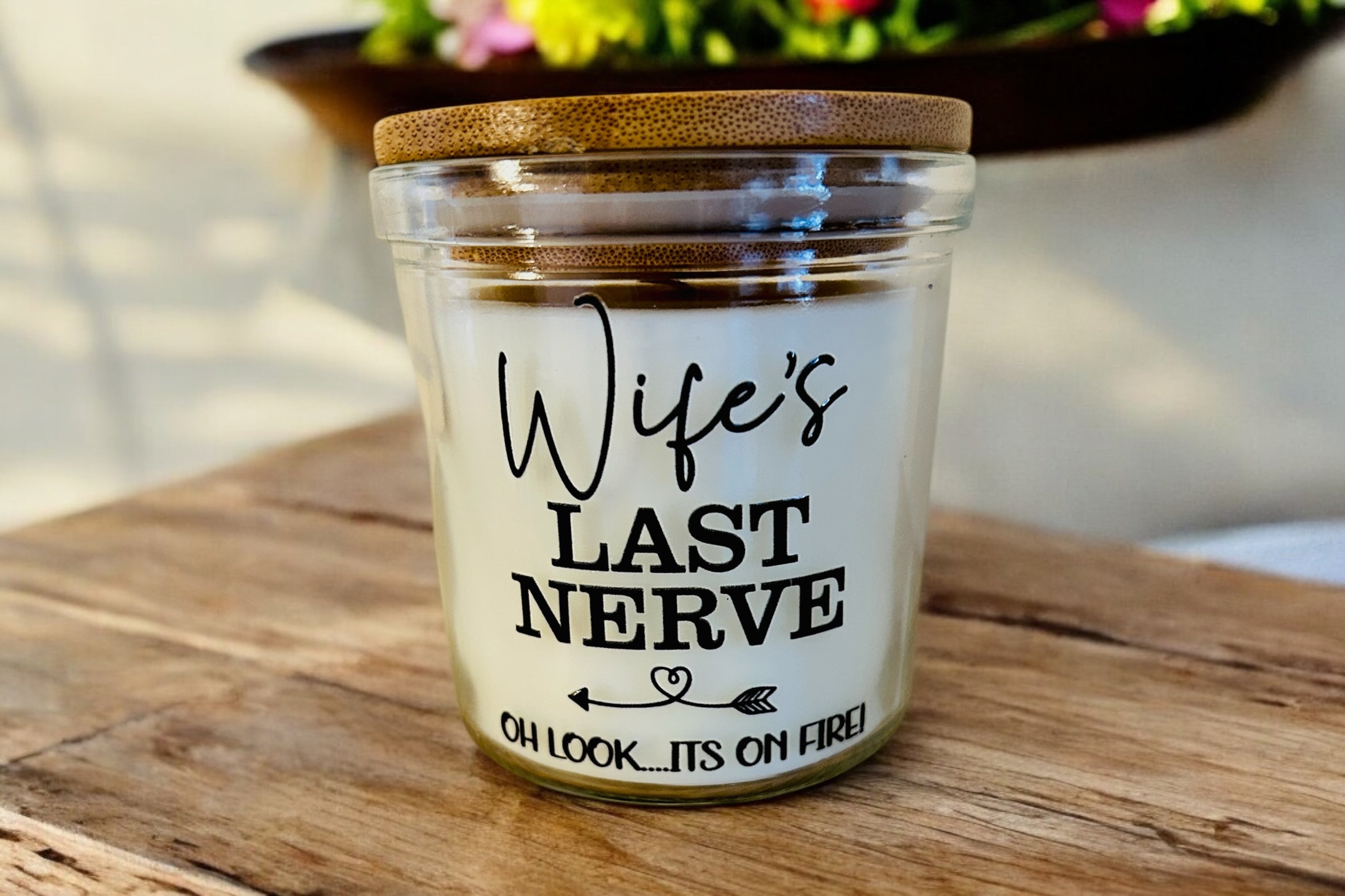 Wife’s Last Nerve Candle – The Perfect Funny Gift!