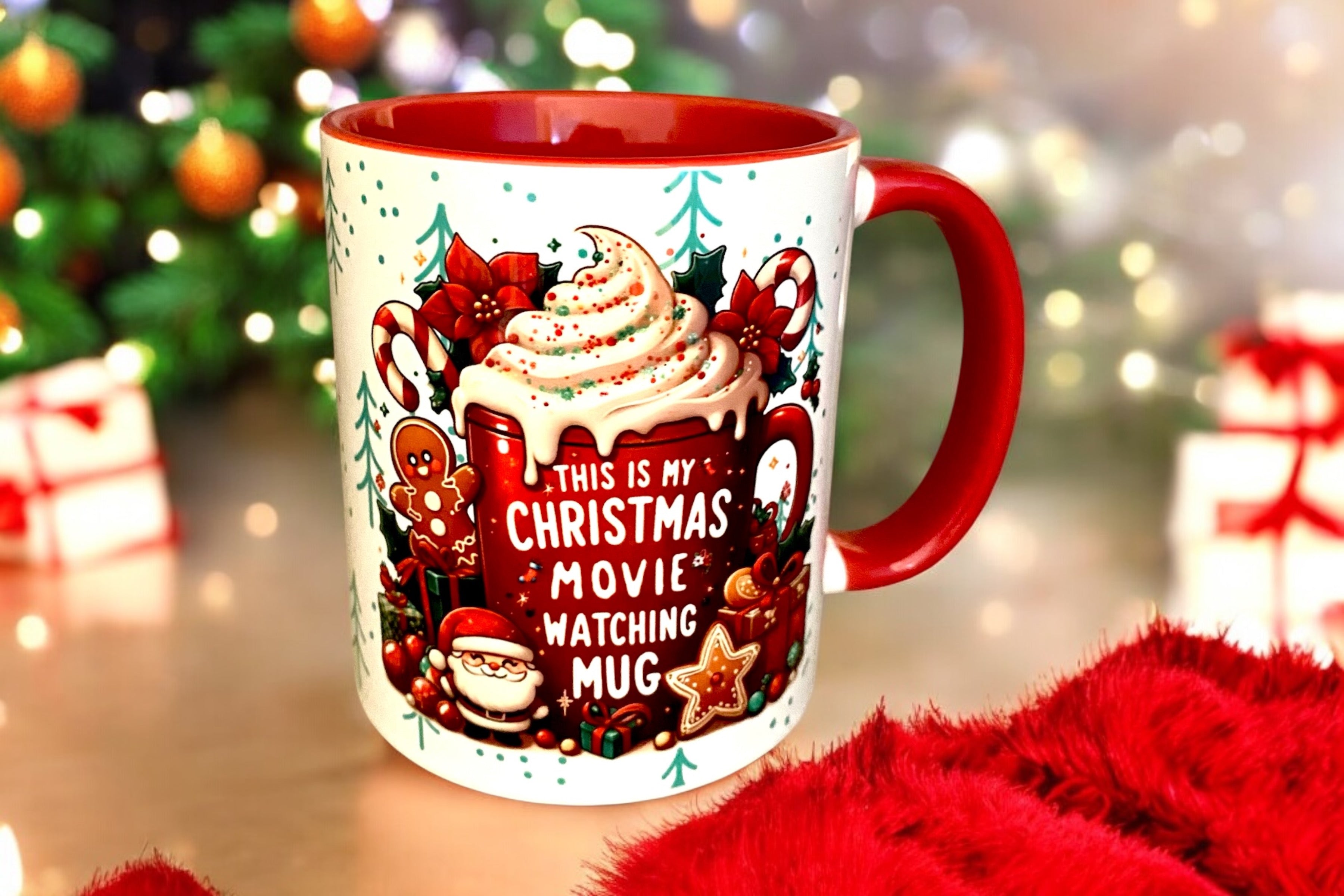 Christmas Movie Watching Mug