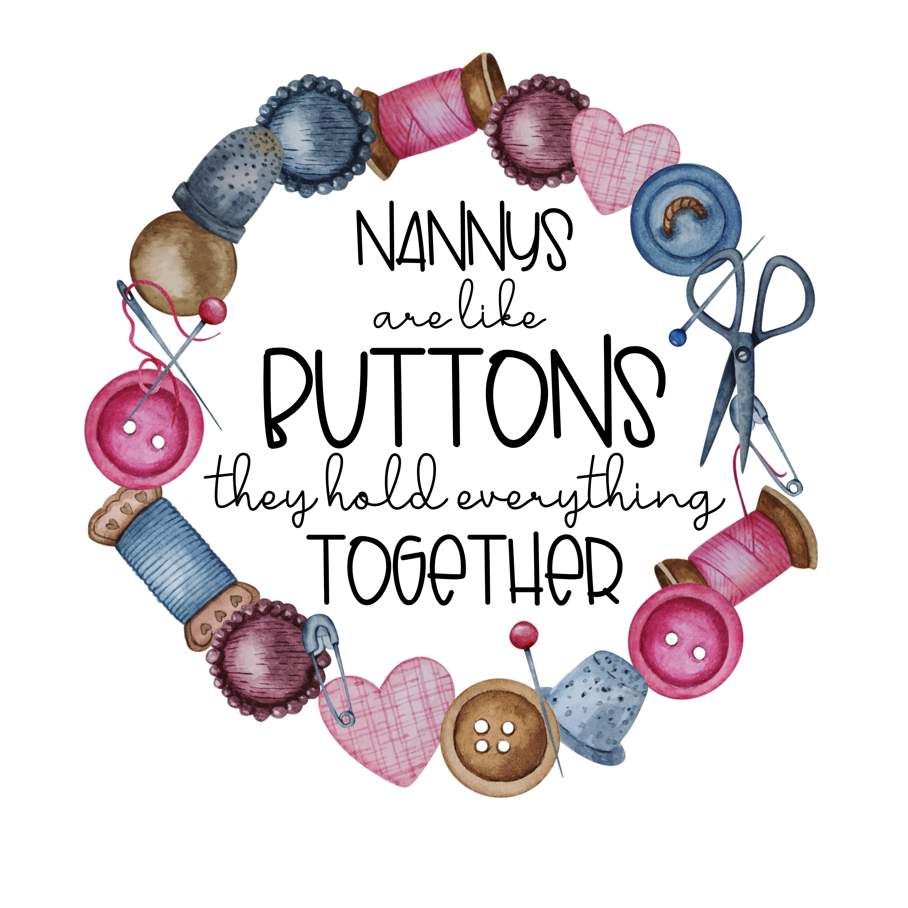 Mums are Like Buttons - Mug & Coaster Set - Other Recipient Options