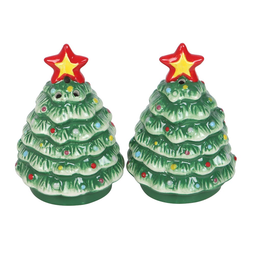 Nostalgic Christmas Tree Salt & Pepper Shakers