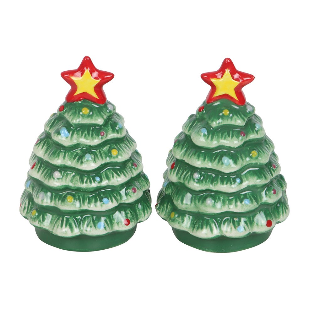 Nostalgic Christmas Tree Salt & Pepper Shakers