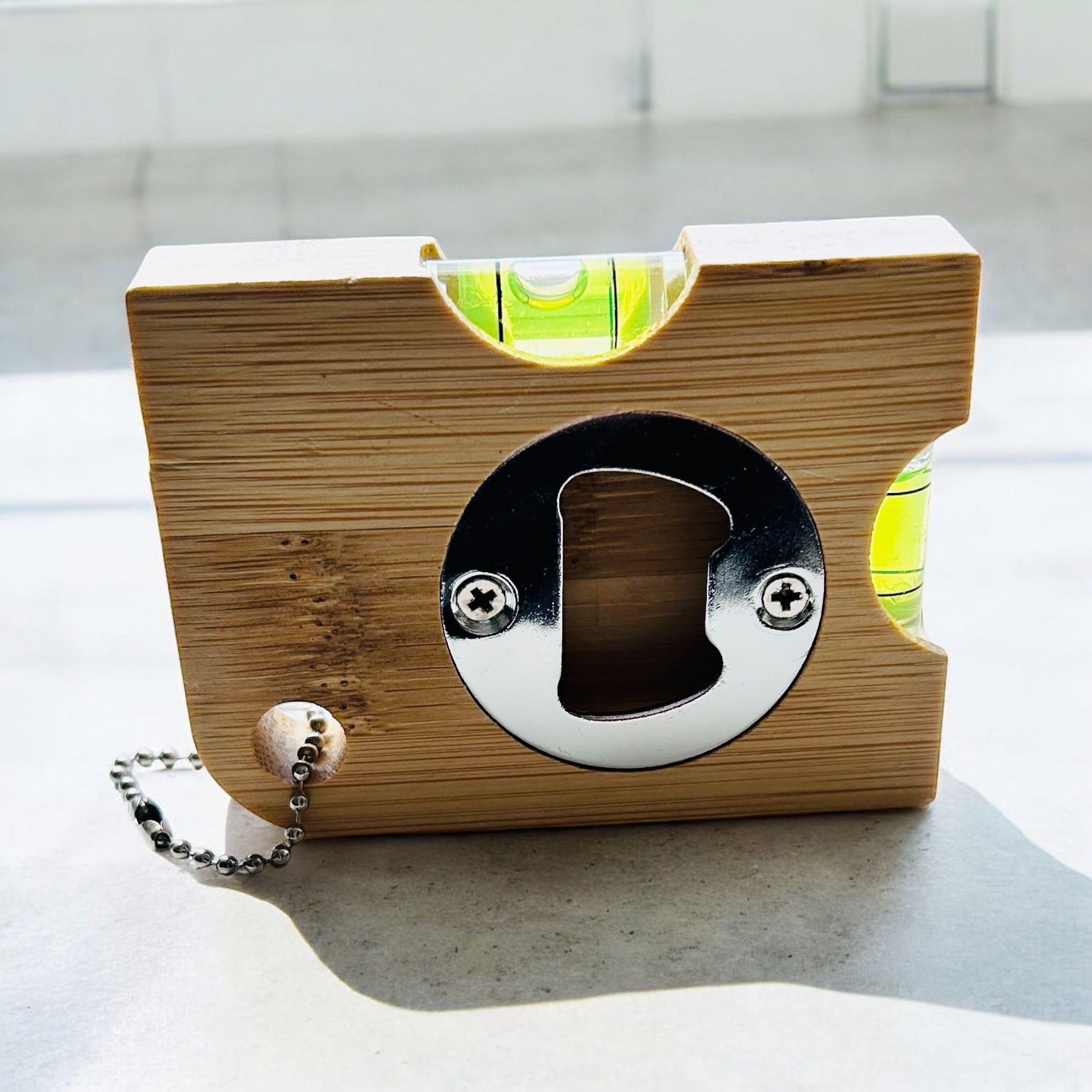 Dog Dad Mini Spirit Level Bottle Opener Keyring