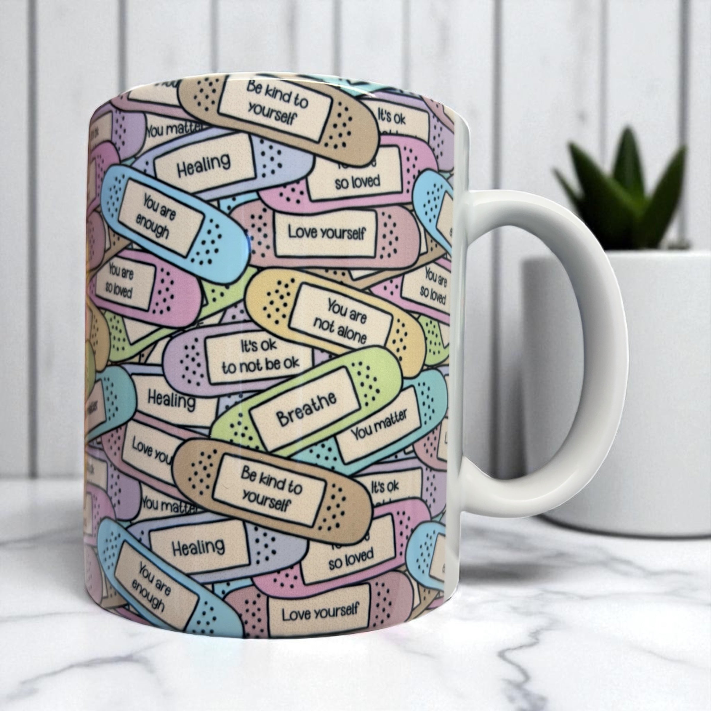 Mental Health Affirmation Mug 💛