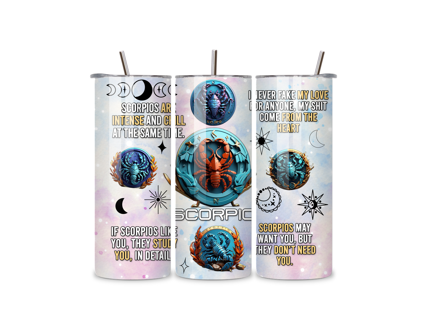 Zodiac Sign 20oz Tumblers