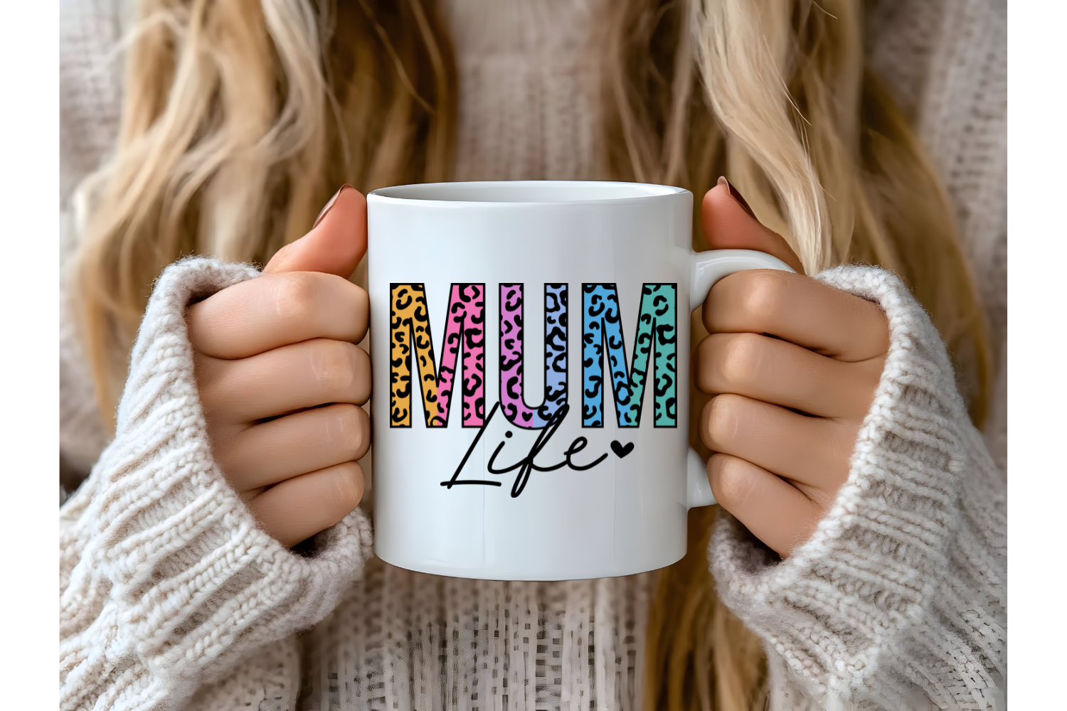Mum Life Mug & Coaster Set