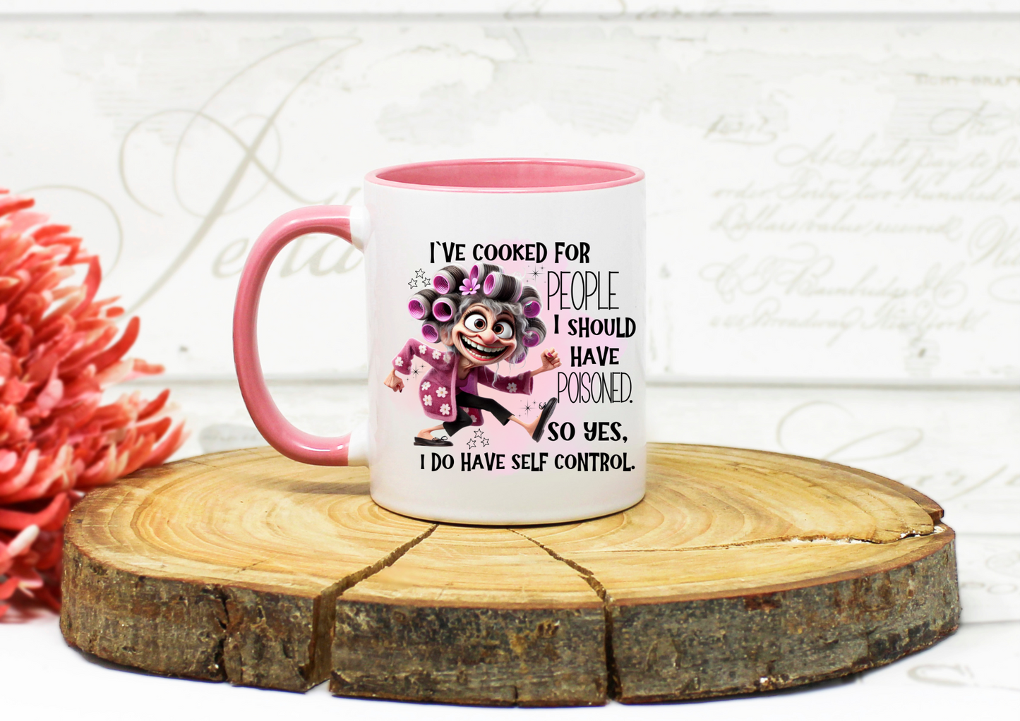 Cooked For People Humour Mug