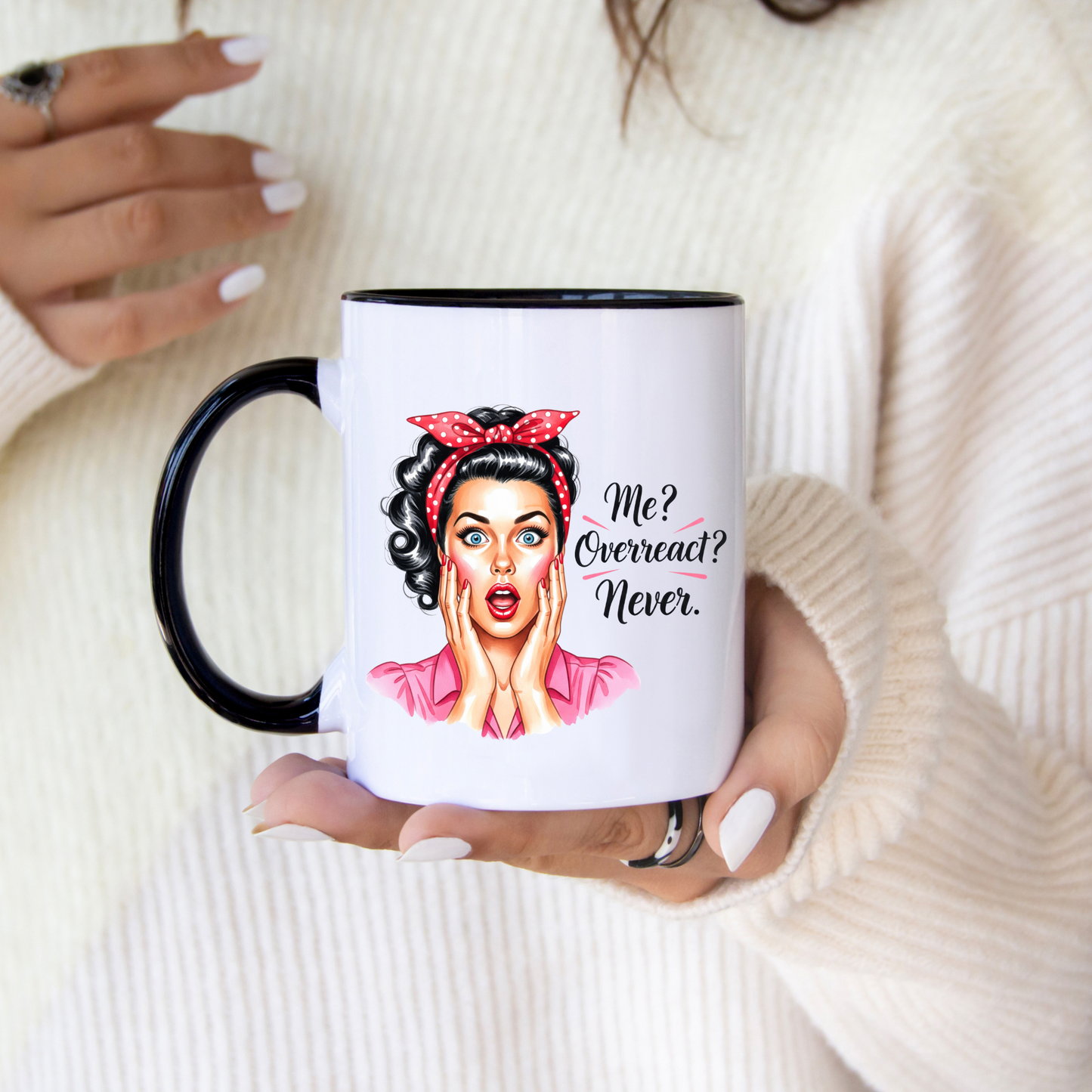 Sarcastic Retro Housewives Mugs - 15 Designs!