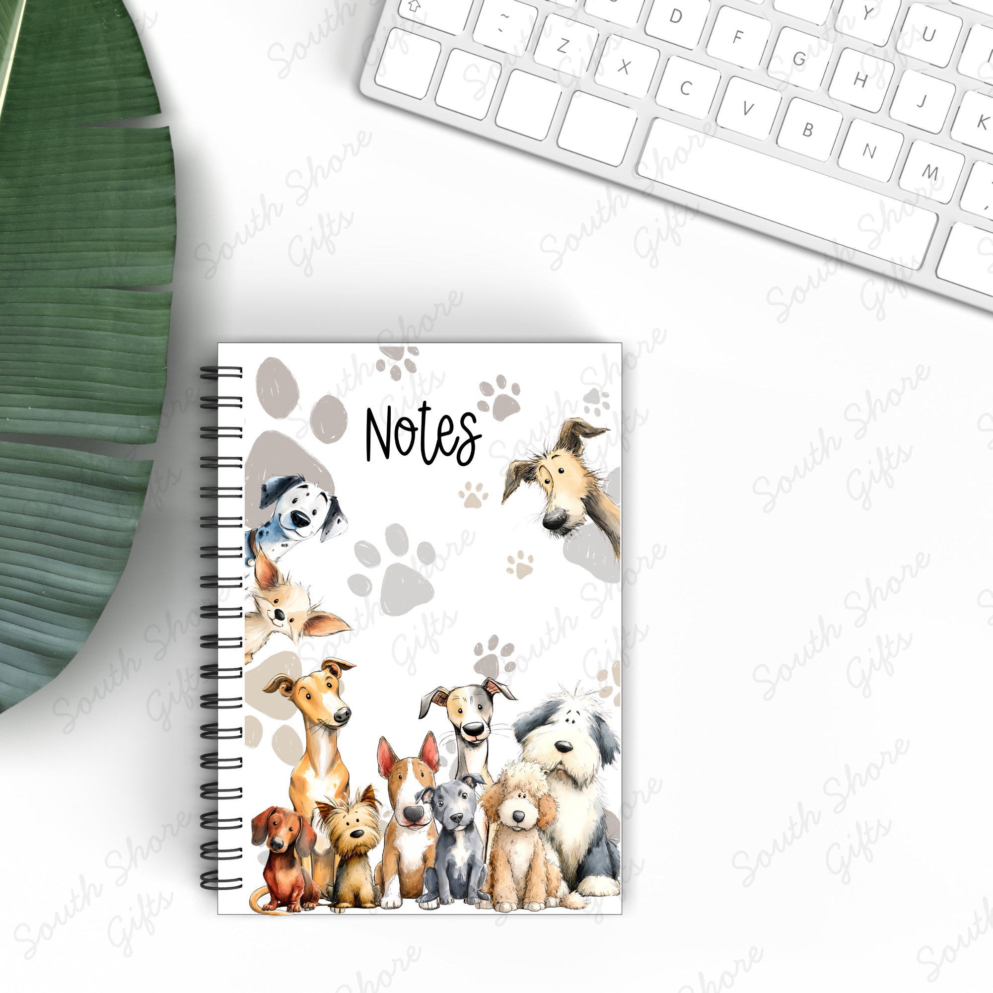 Peek-a-Boo Doodle Dogs Notebook