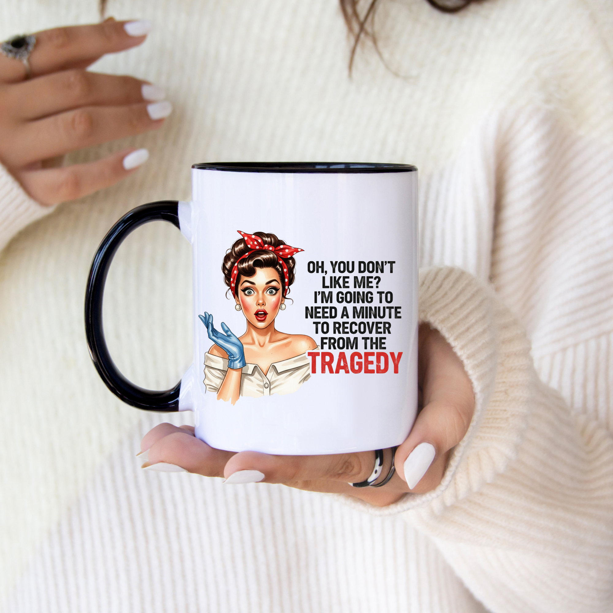 Sarcastic Retro Housewives Mugs - 15 Designs!