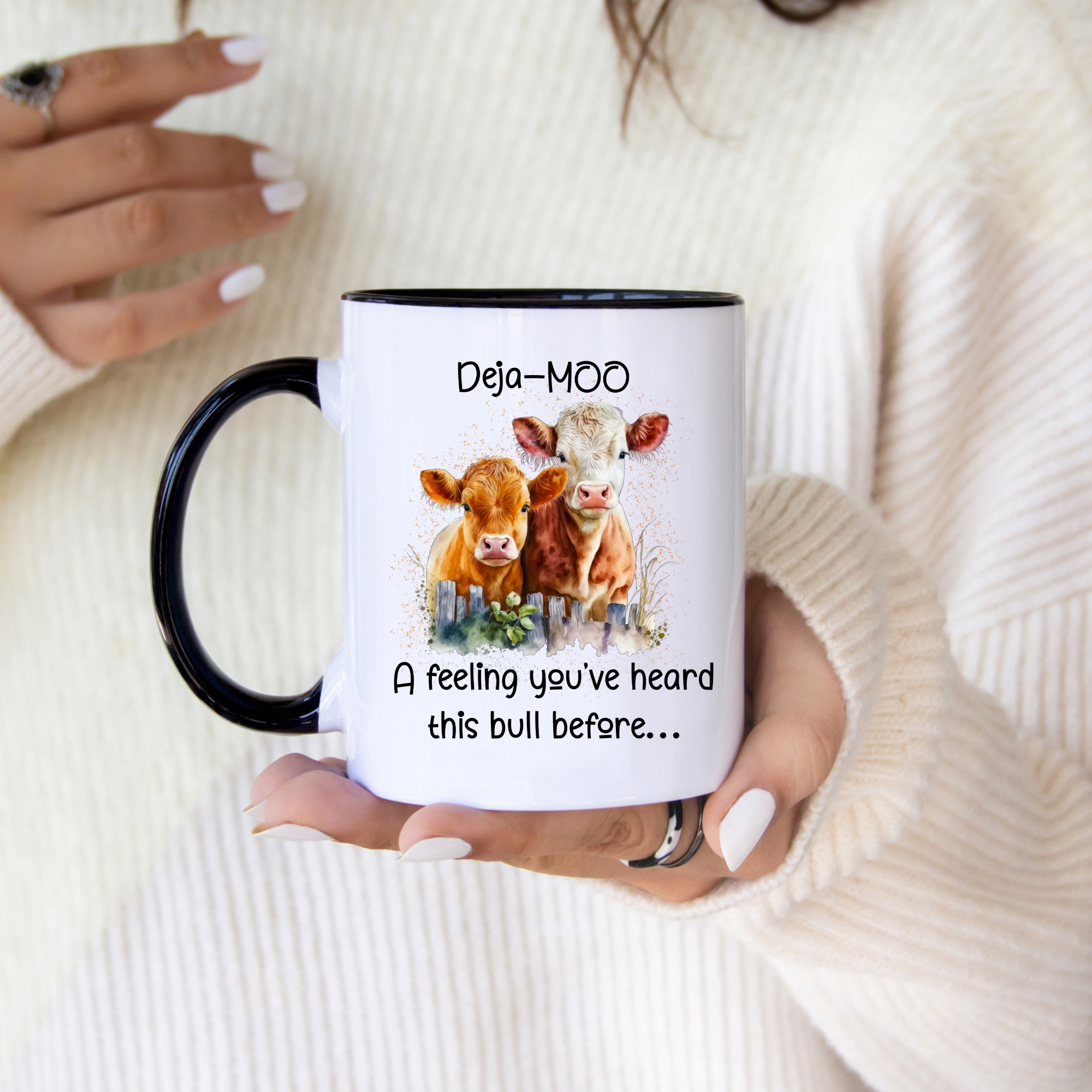 Déjà-MOO Mug