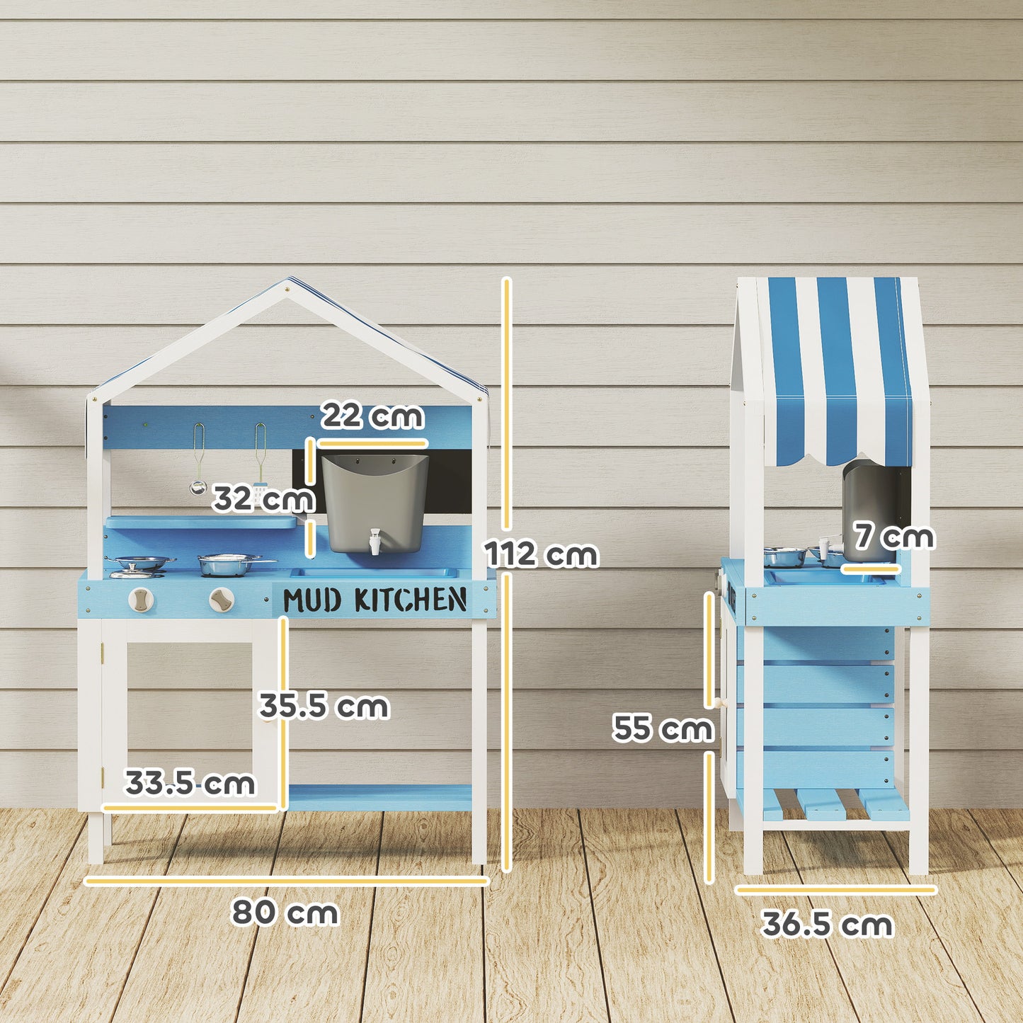 Kids Mud Kitchen Outdoor Play