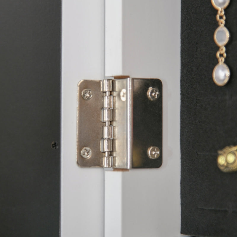 LED Mirrored Jewellery Cabinet
