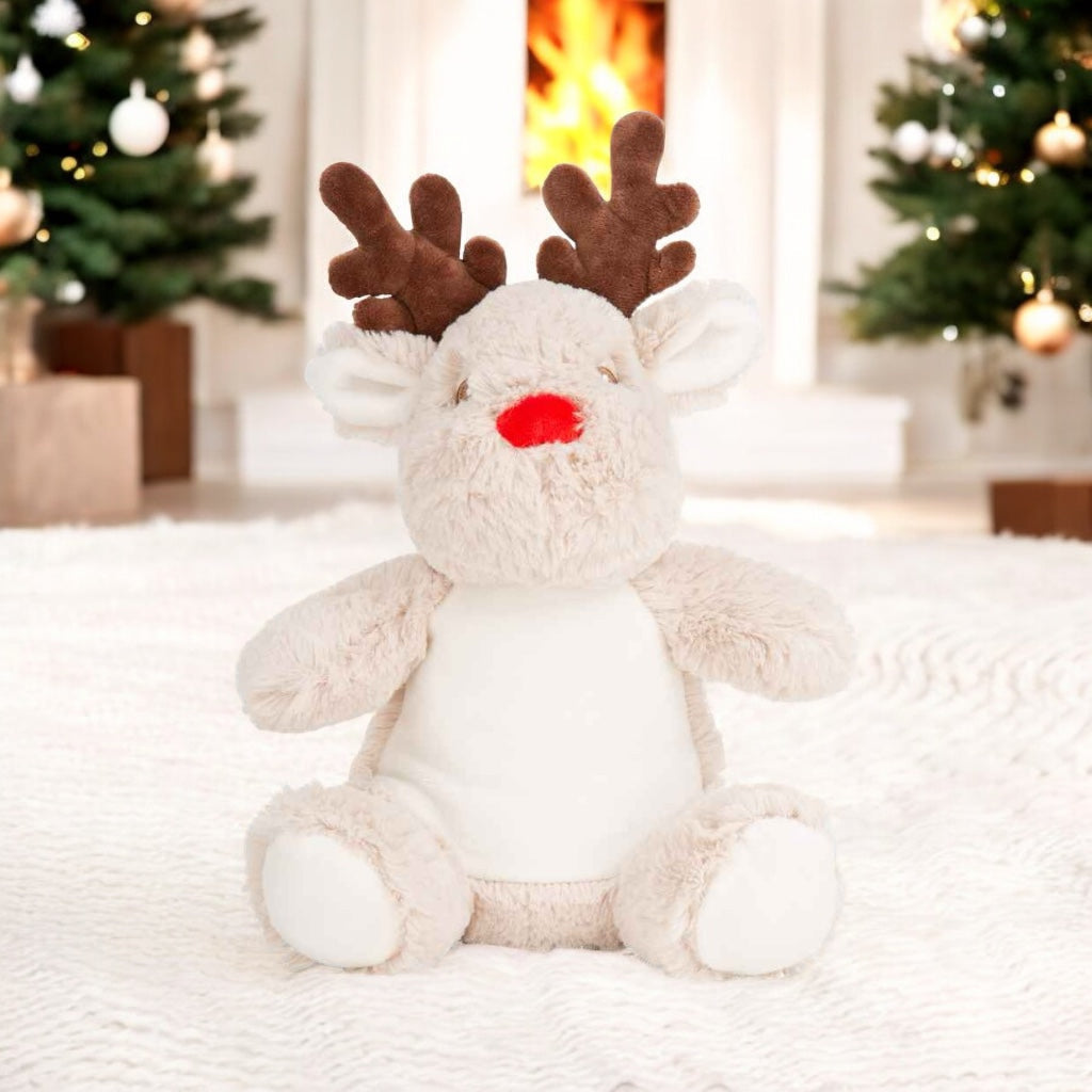 Mumbles Reindeer Cuddly - Non personalised - REDUCED TO CLEAR