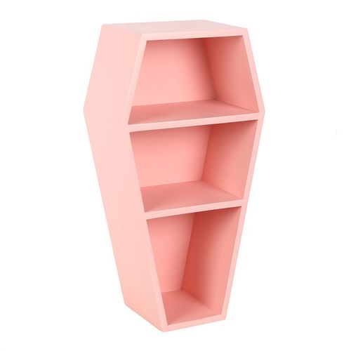 Pink Coffin Trinket Shelf