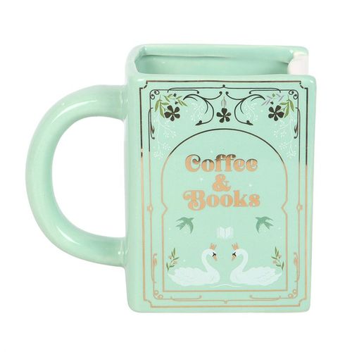 Green Book Shaped Mug