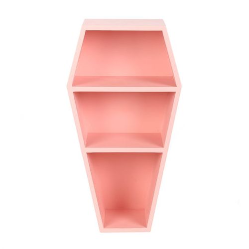 Pink Coffin Trinket Shelf