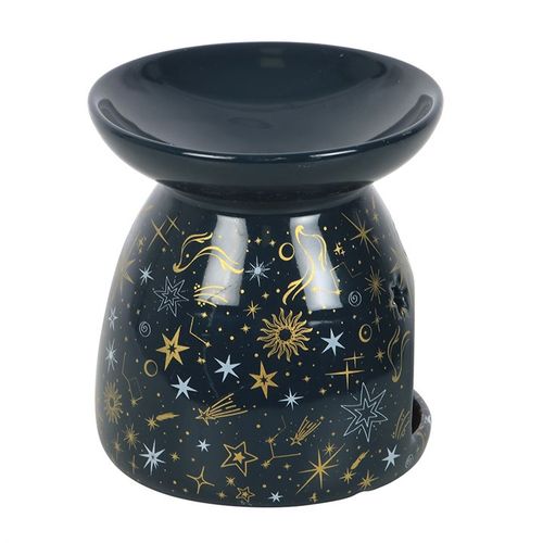 Blue Starry Night Oil Burner & Wax Warmer