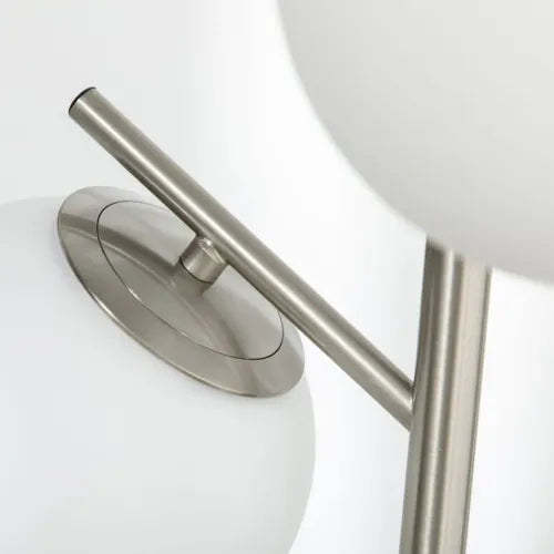 Modern Floor 3 Light Tree Standing Lamp, Silver