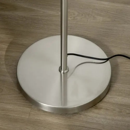 Modern Floor 3 Light Tree Standing Lamp, Silver