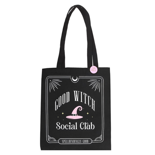 Good Witch Social Club Polycotton Tote Bag