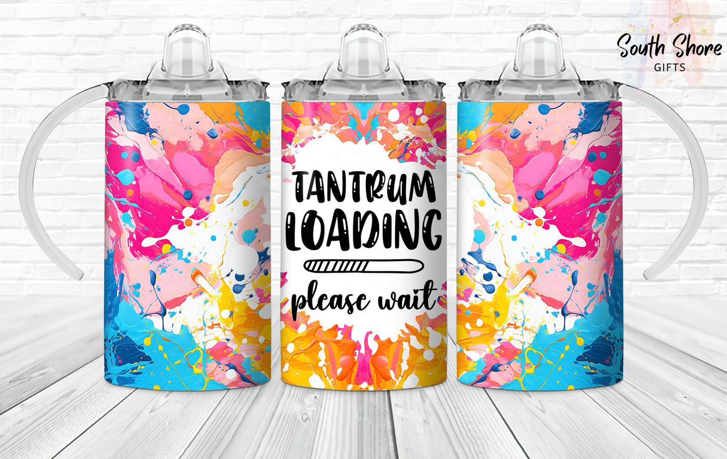 Tantrum Loading - 12oz Stainless Steel Sippy Cup