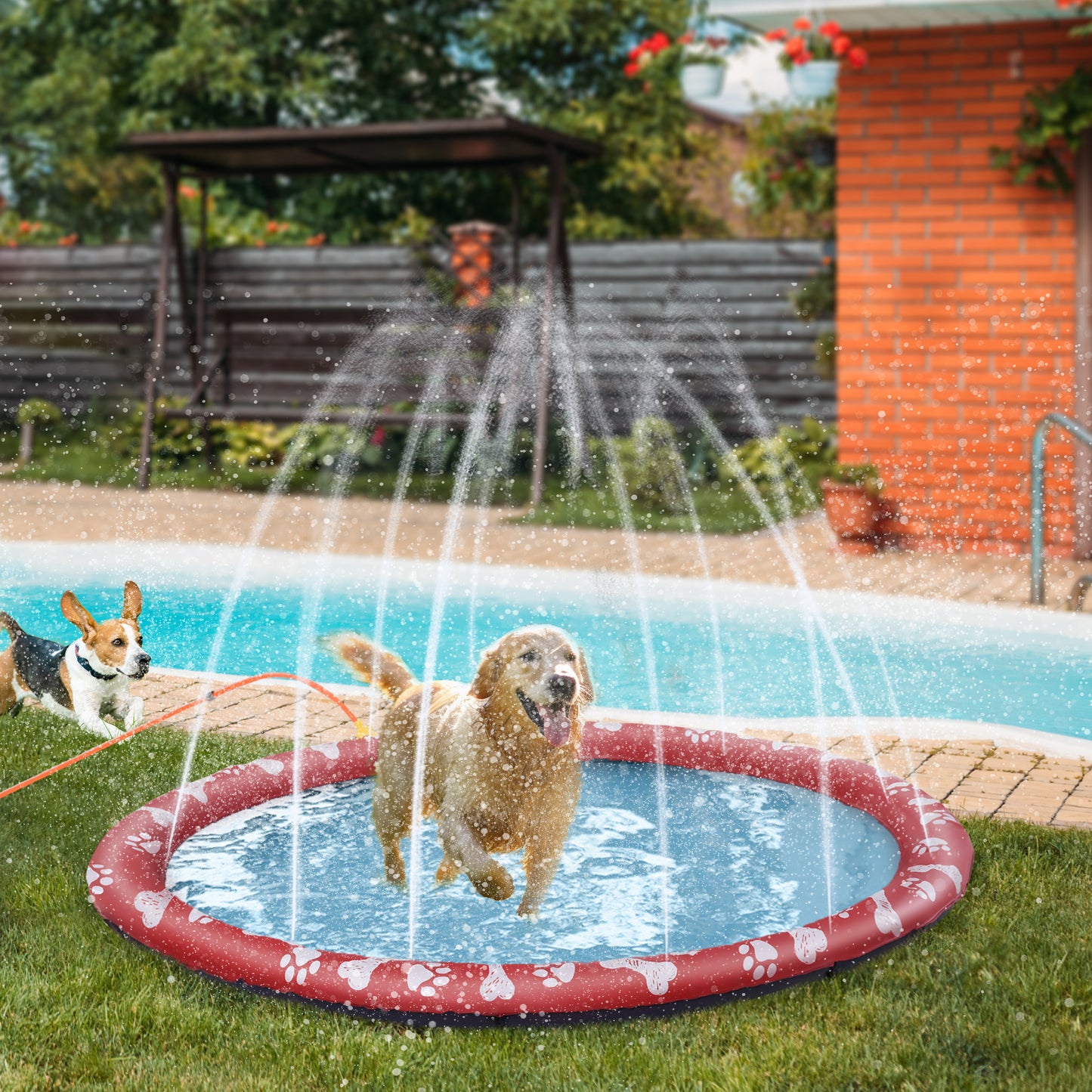 170cm Splash Pad Sprinkler for Pets