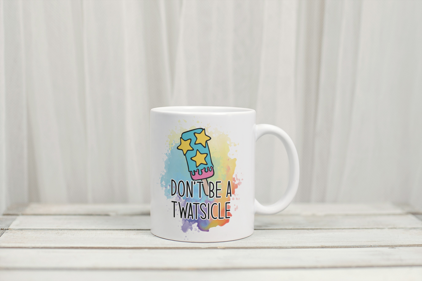 "Don’t Be a Twatsicle" Mug – Because Manners Matter... Kinda.