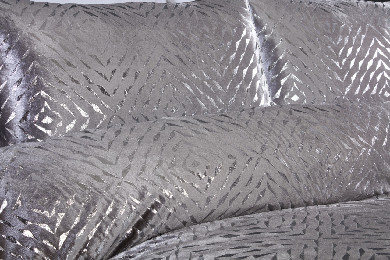 Bellagio Duvet Set - Blush or Silver