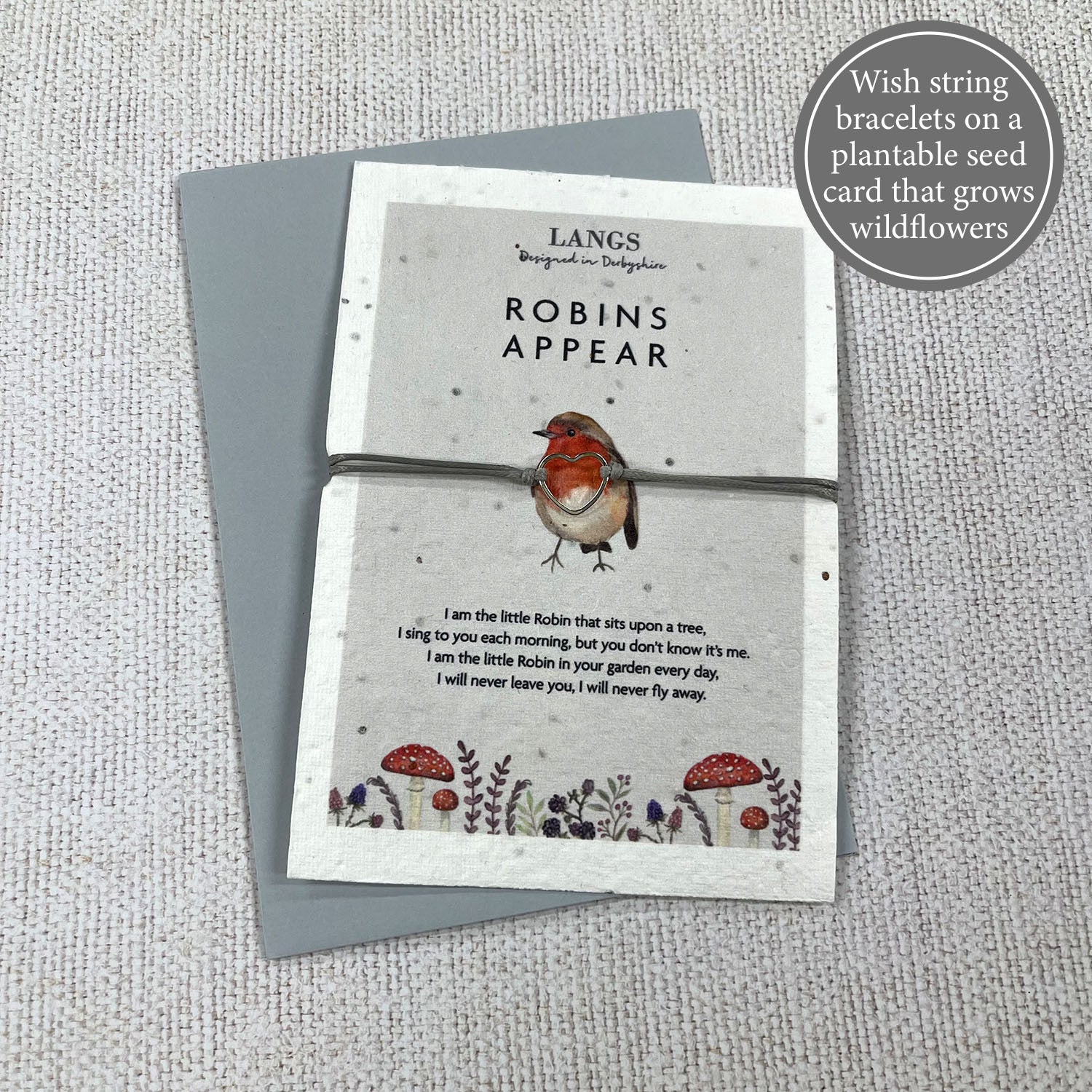 Bracelet Seed Cards - 6 Designs - FREE POSTAGE