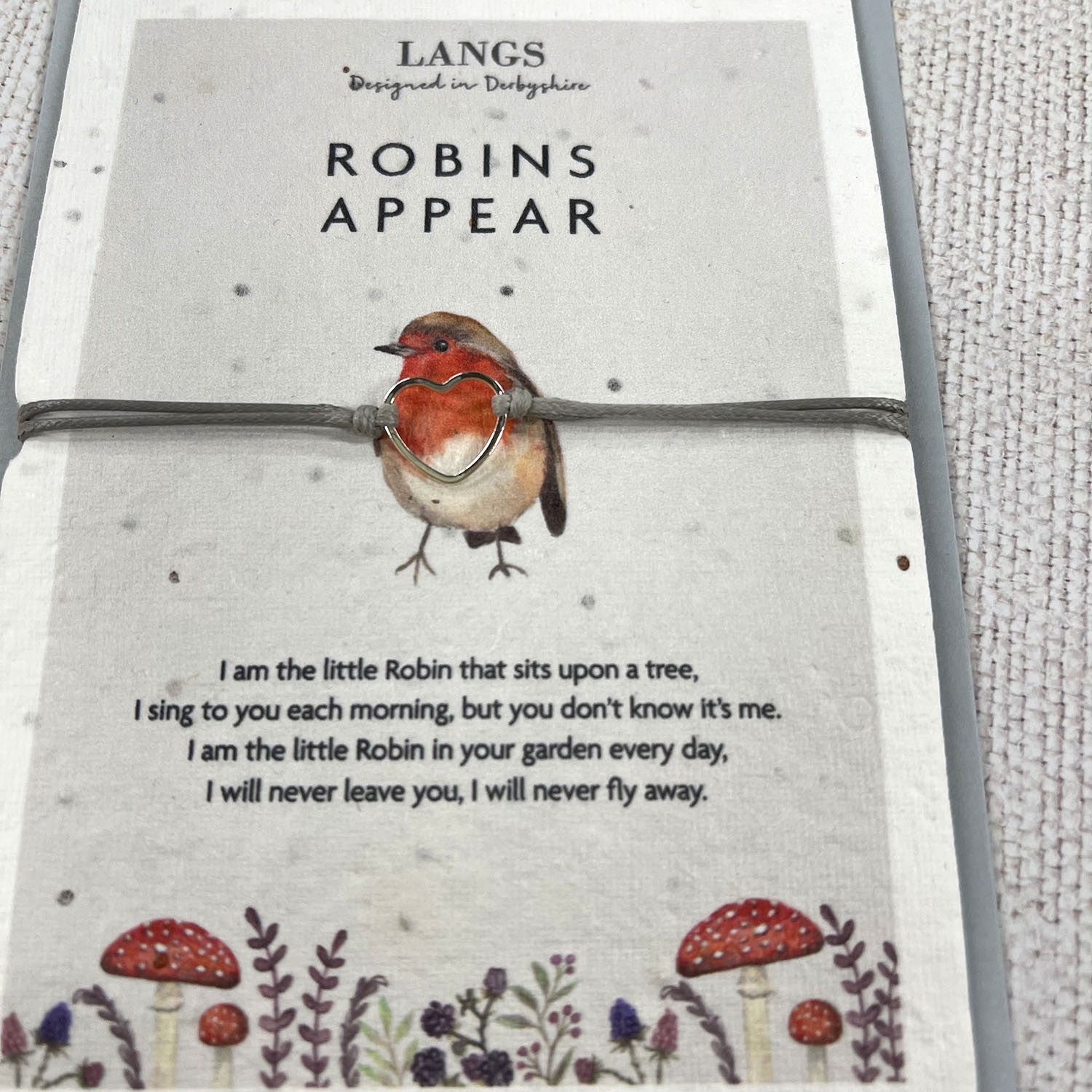 Bracelet Seed Cards - 6 Designs - FREE POSTAGE