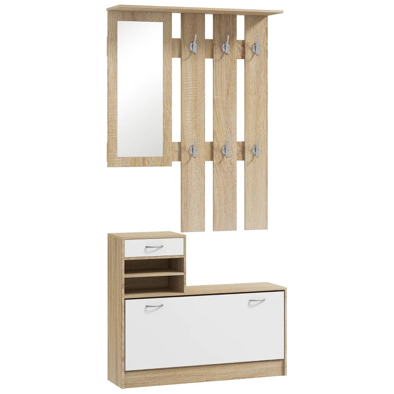 Three-in-One Hallway Storage Set - 3 Colour Options