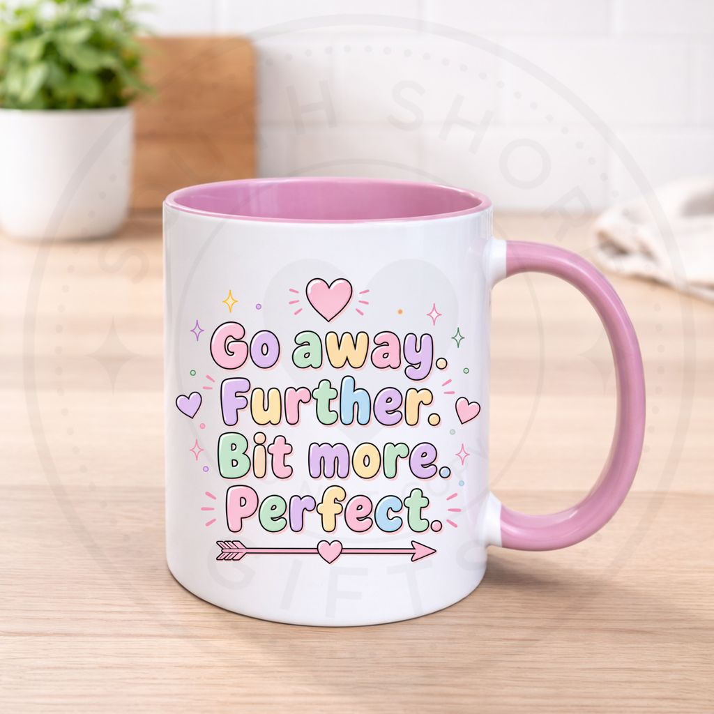 Funny Anti Social Sweary Coffee Mug | Rude Novelty 11oz Ceramic Mug | Printed in House | Gift for Introverts, Coffee Lovers & People Haters