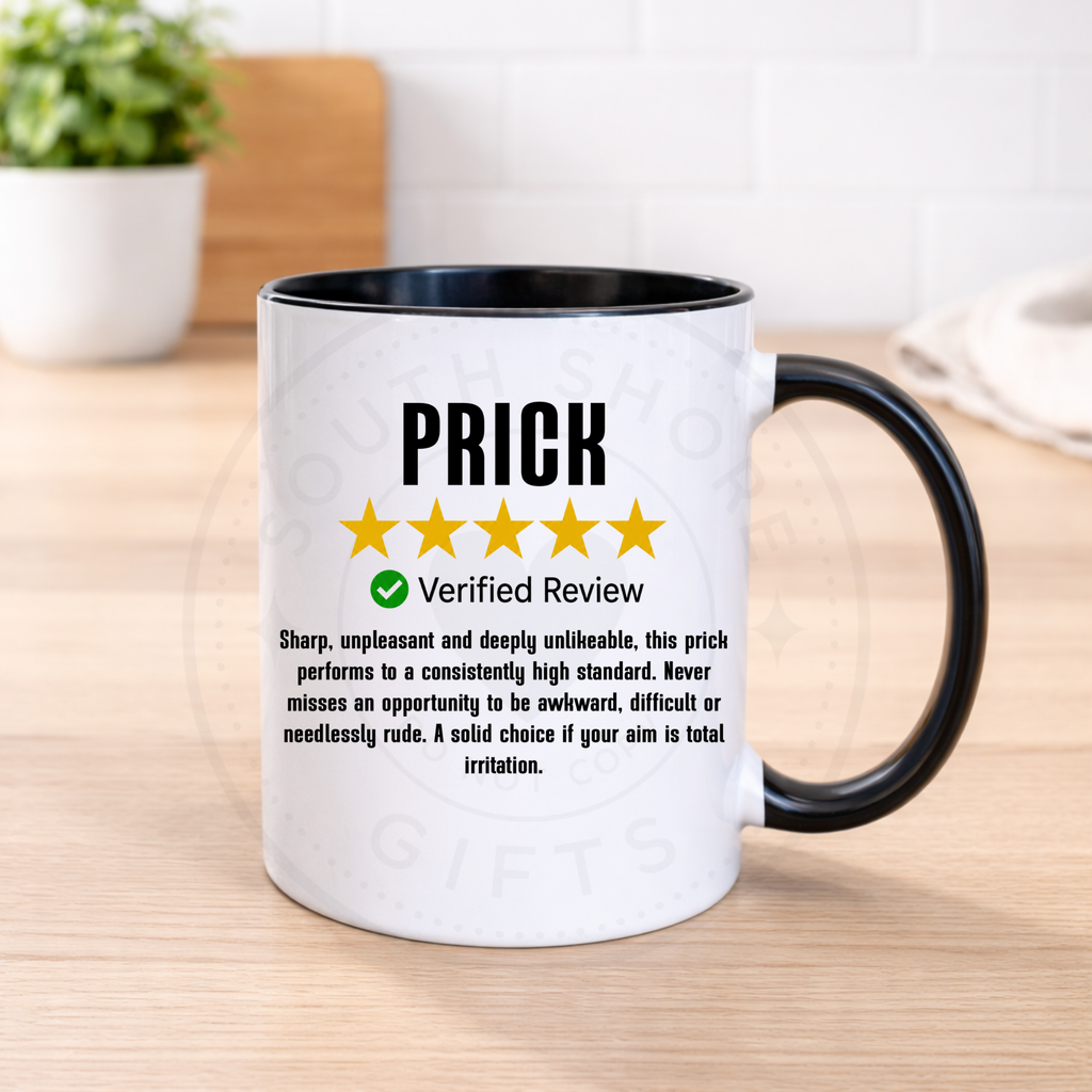 Verified Review Collection – Funny Sweary 11oz Ceramic Mug | Printed in House | Novelty Gift Mug | 30 Designs Available