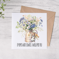 If Mums Were Flowers Greeting Card - FREE Postage