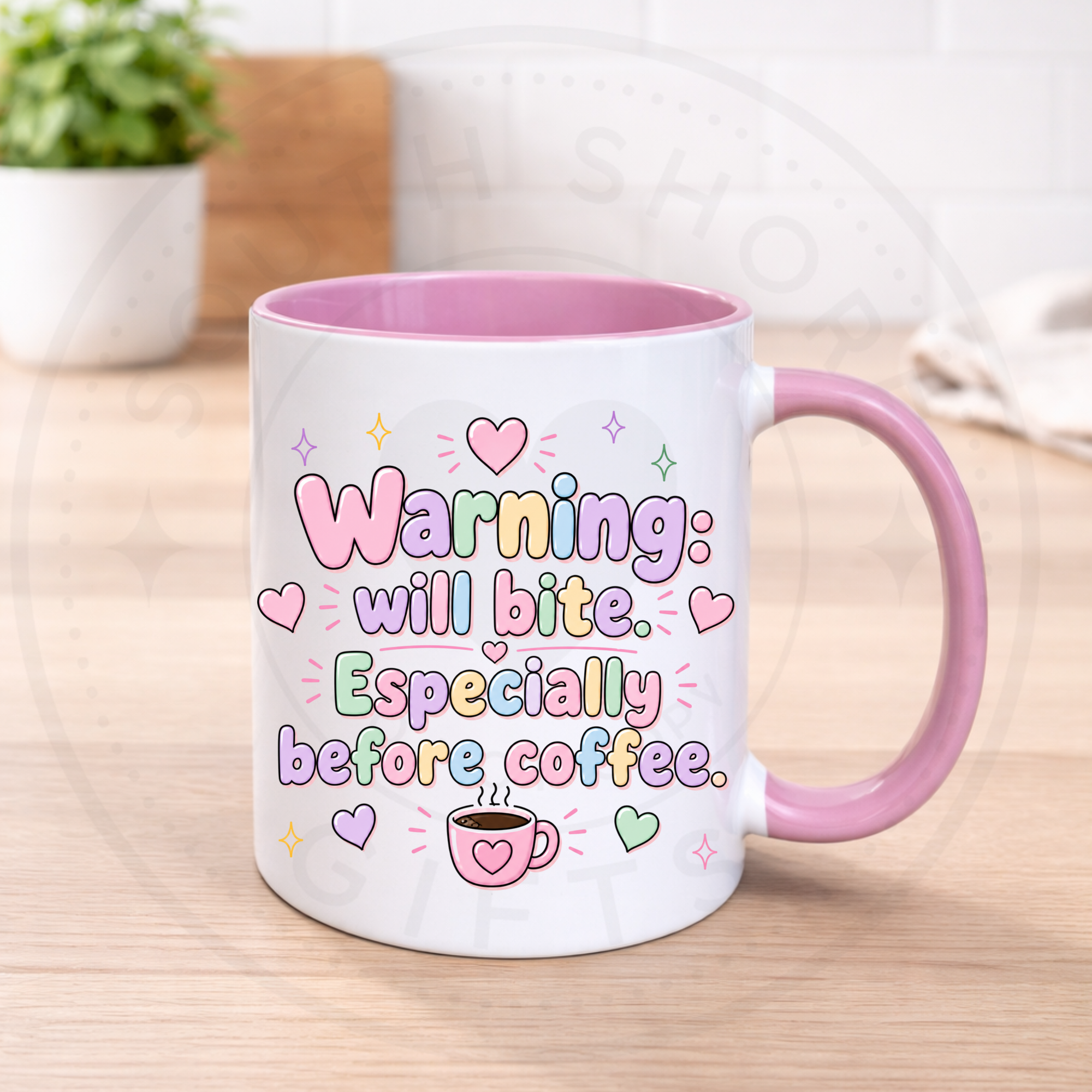 Funny Anti Social Sweary Coffee Mug | Rude Novelty 11oz Ceramic Mug | Printed in House | Gift for Introverts, Coffee Lovers & People Haters