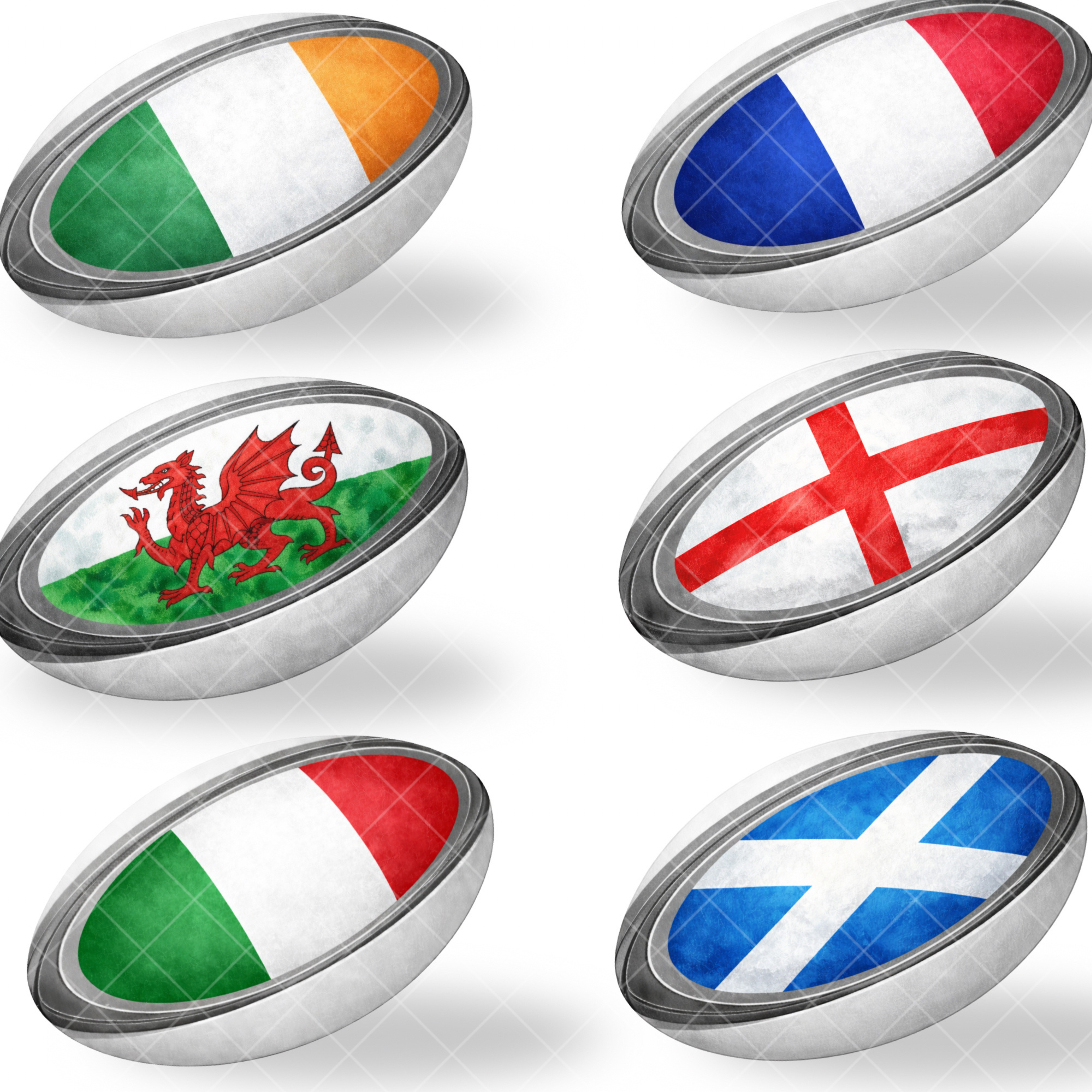 🏉 Personalised Six Nations Rugby Mug – Custom Name Game Mug (11oz)