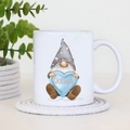 Personalised Valentine Gonk Mug - 5 Colour Options