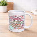 Crafty Little Bitch Mug – Funny Crafter Gift | 11oz Ceramic Mug