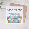Happy Birthday To The Bingo Queen Card - FREE Postage