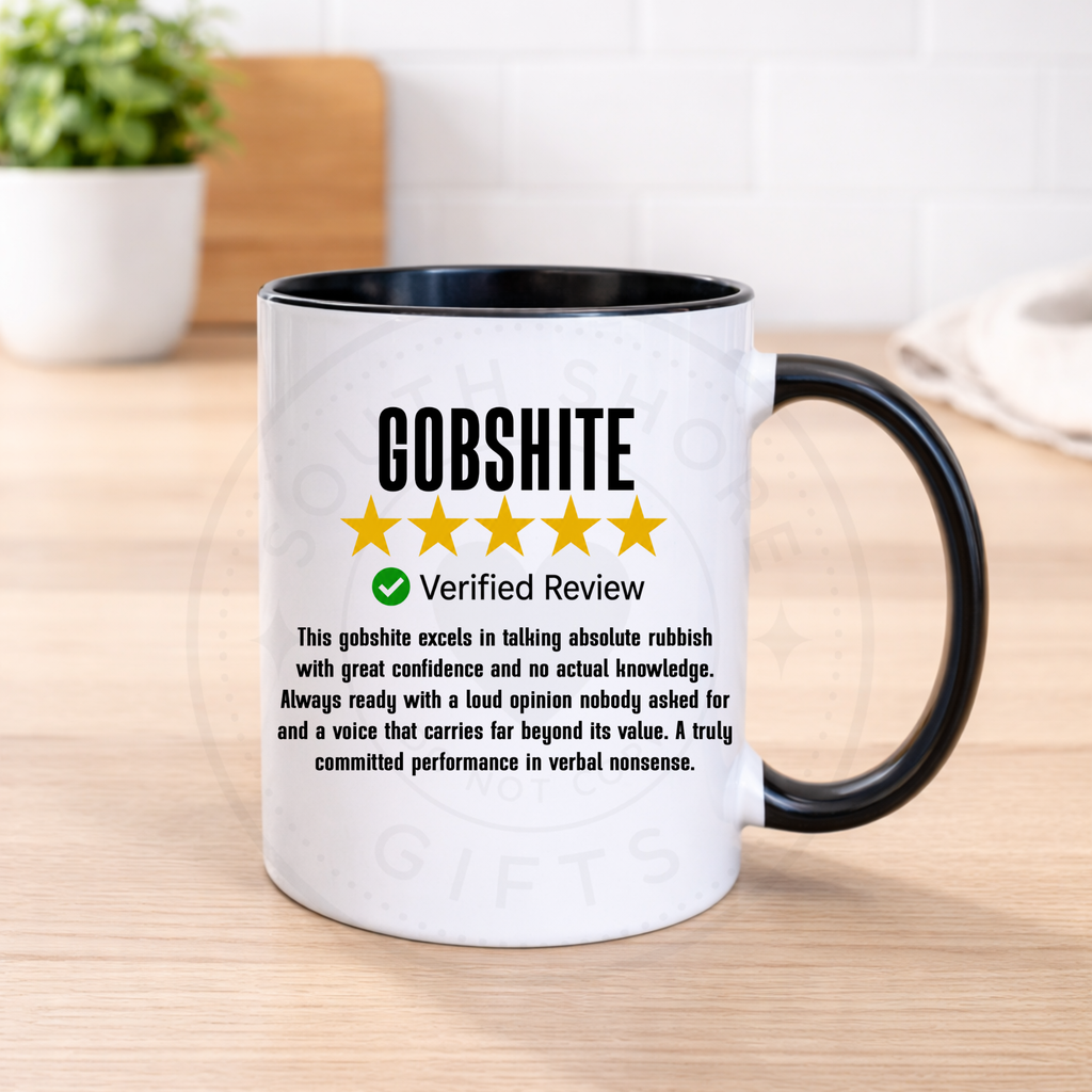 Verified Review Collection – Funny Sweary 11oz Ceramic Mug | Printed in House | Novelty Gift Mug | 30 Designs Available