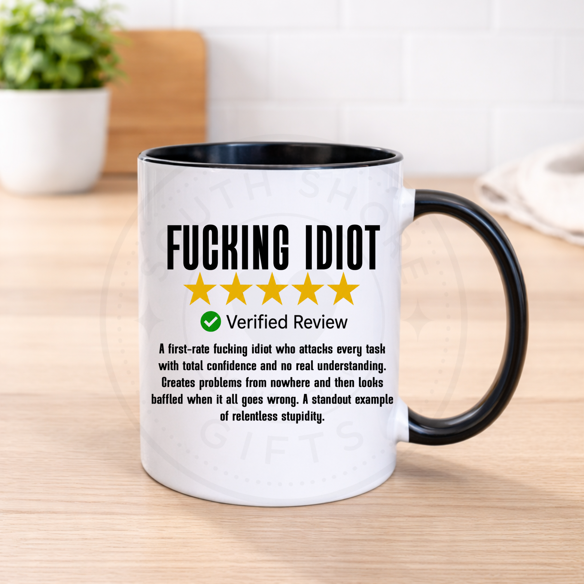Verified Review Collection – Funny Sweary 11oz Ceramic Mug | Printed in House | Novelty Gift Mug | 30 Designs Available