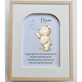 Kisses to Heaven – Personalised Framed Print