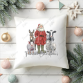 Farmer Christmas Cushion