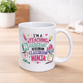 Teaching Assistants & School Staff Appreciation Mugs - 21 Designs – Funny Thank You Gift | 11oz Ceramic